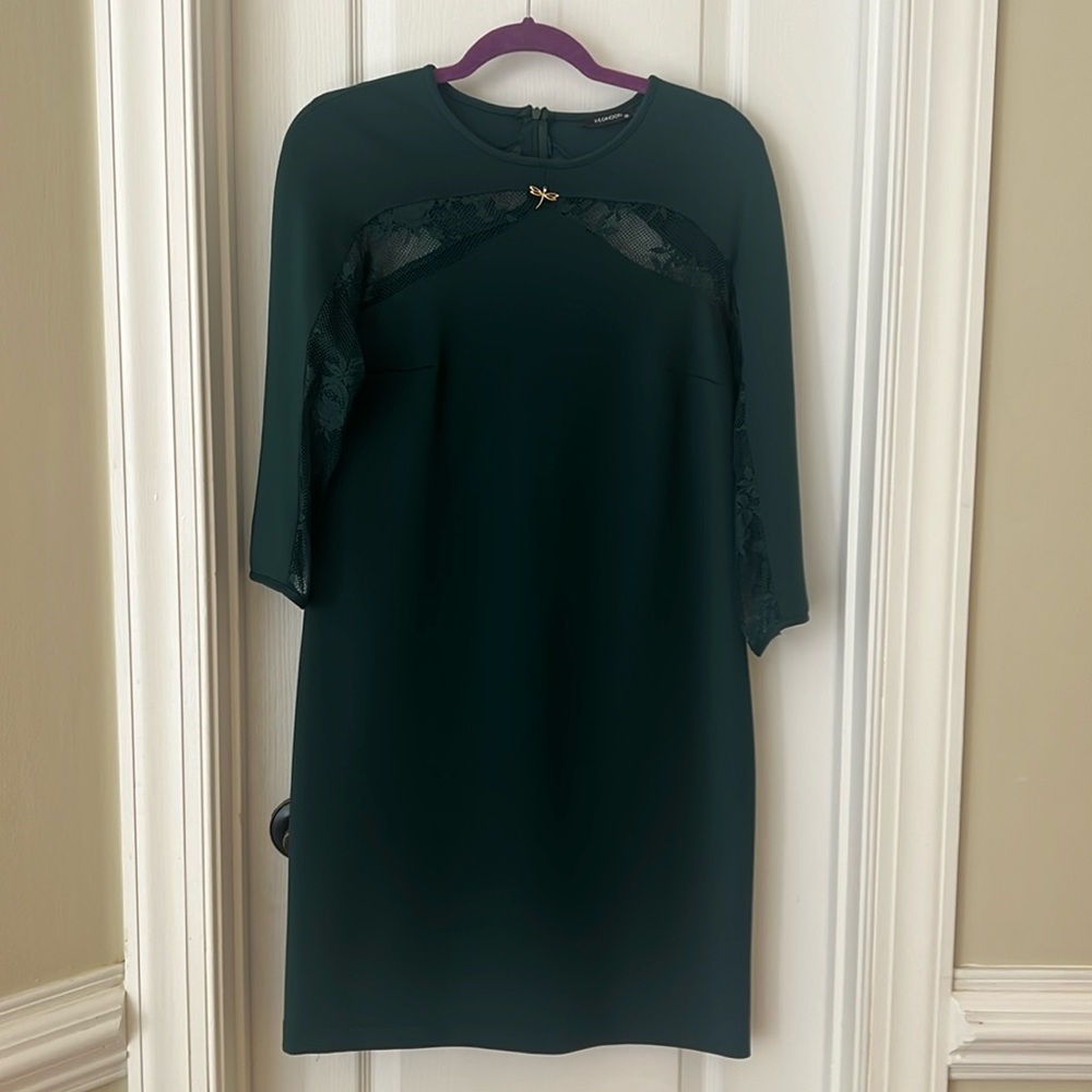 Green Lace Cocktail Dress